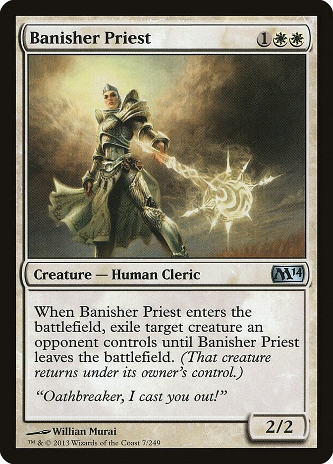 Image for Banisher Priest (7) (M14) - Magic: The Gathering