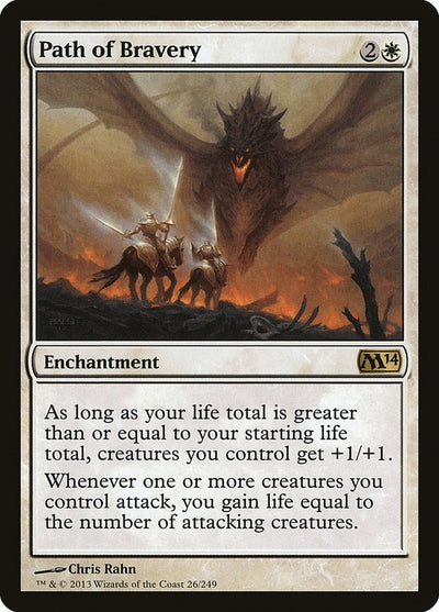 Path of Bravery (26) (Magic 2014 (M14)) (M14)
