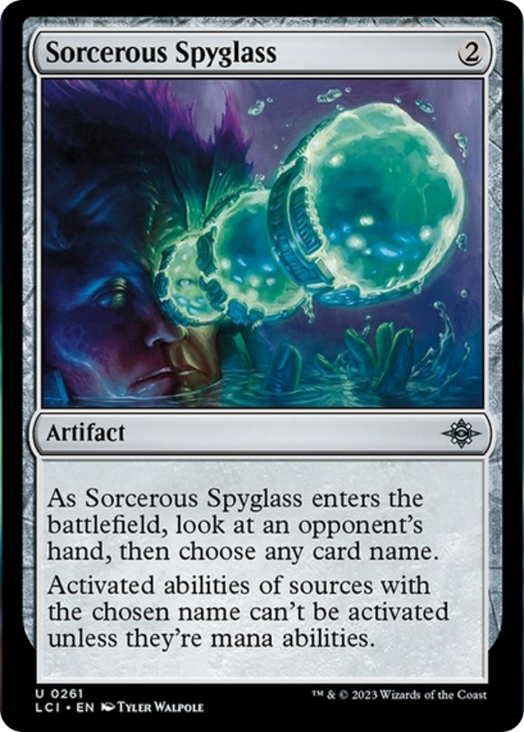 Sorcerous Spyglass (261) (LCI)