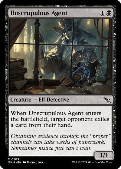 Unscrupulous Agent (109) (MKM)
