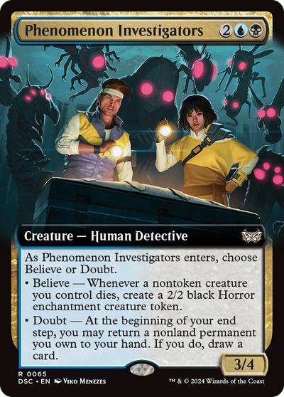 Phenomenon Investigators (Extended Art) (65) (DSC)