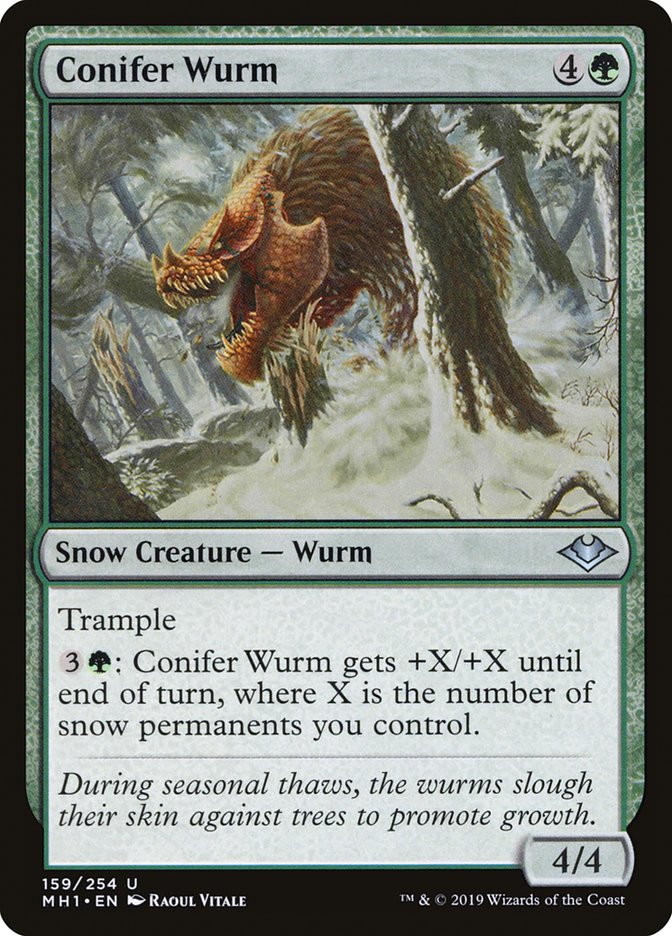 Conifer Wurm (159) (MH1)