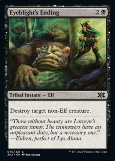 Eyeblight's Ending (75) (2X2)