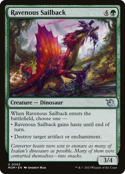 Ravenous Sailback (202) (MOM)