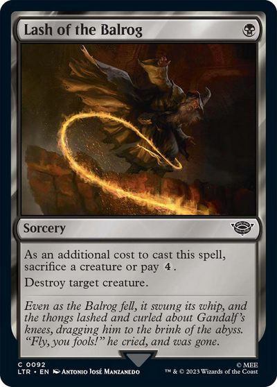Lash of the Balrog (92) (LTR)