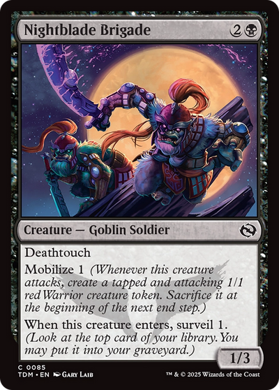 Nightblade Brigade (85) (TDM)