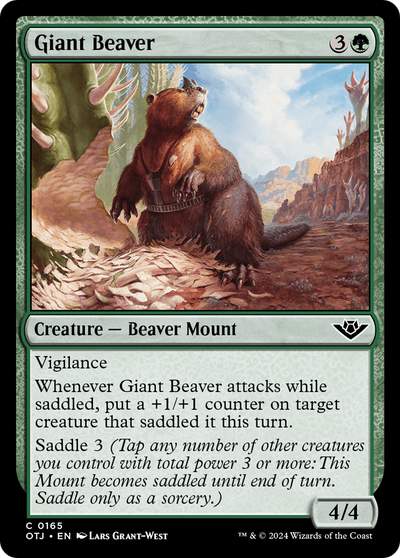 Giant Beaver (165) (OTJ)