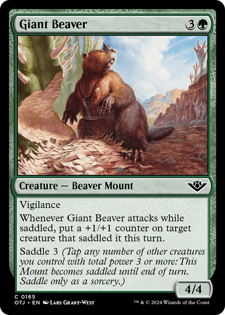 Giant Beaver (165) (OTJ)