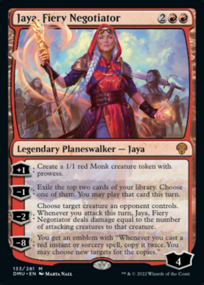 Jaya, Fiery Negotiator (133) (DMU)