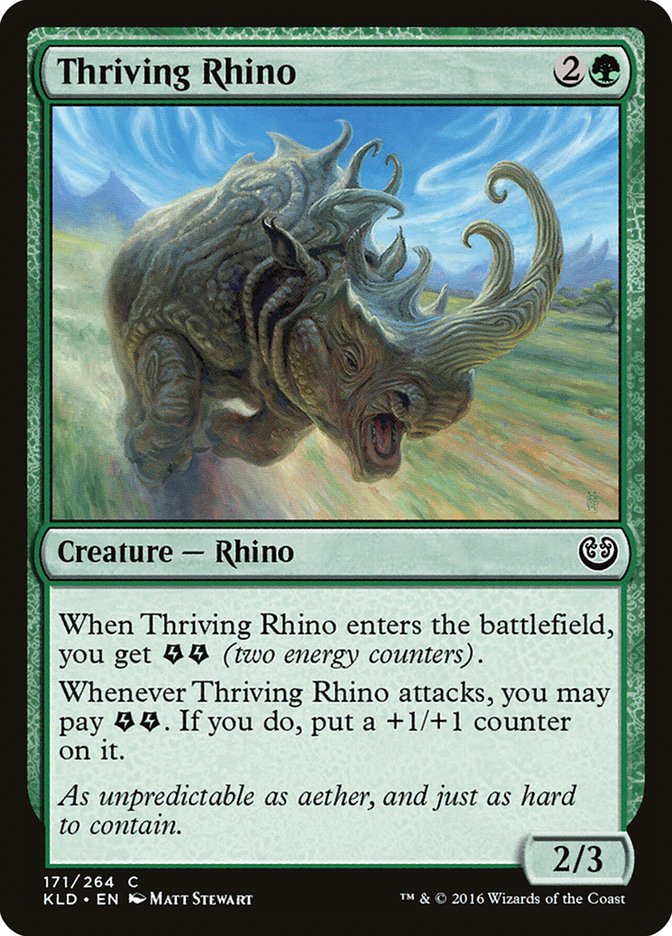 Thriving Rhino (171) (KLD)
