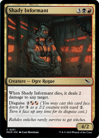 Shady Informant (231) (MKM)