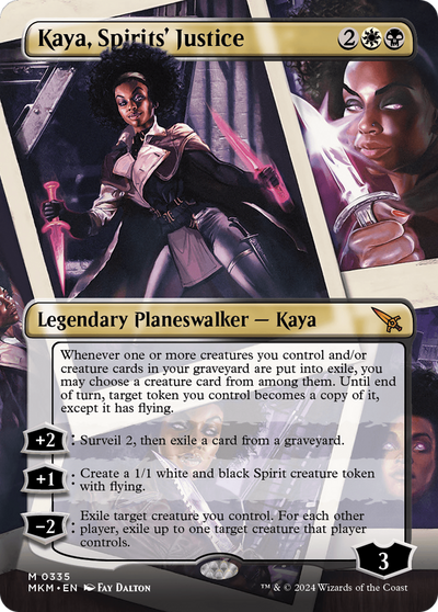 Kaya, Spirits' Justice (Borderless) (335) (MKM)
