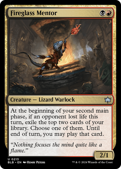 Fireglass Mentor (213) (BLB)