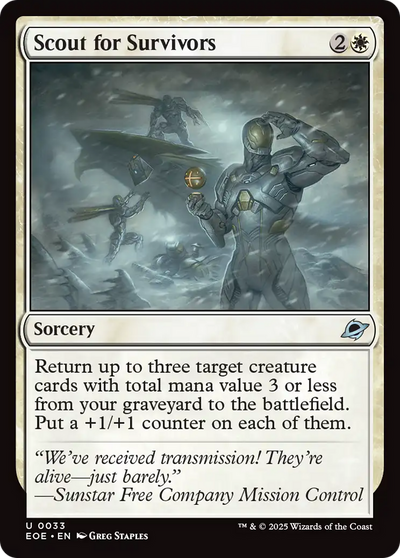 Scout for Survivors (33) (EOE)