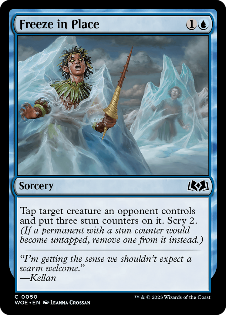 Freeze in Place (50) (WOE)