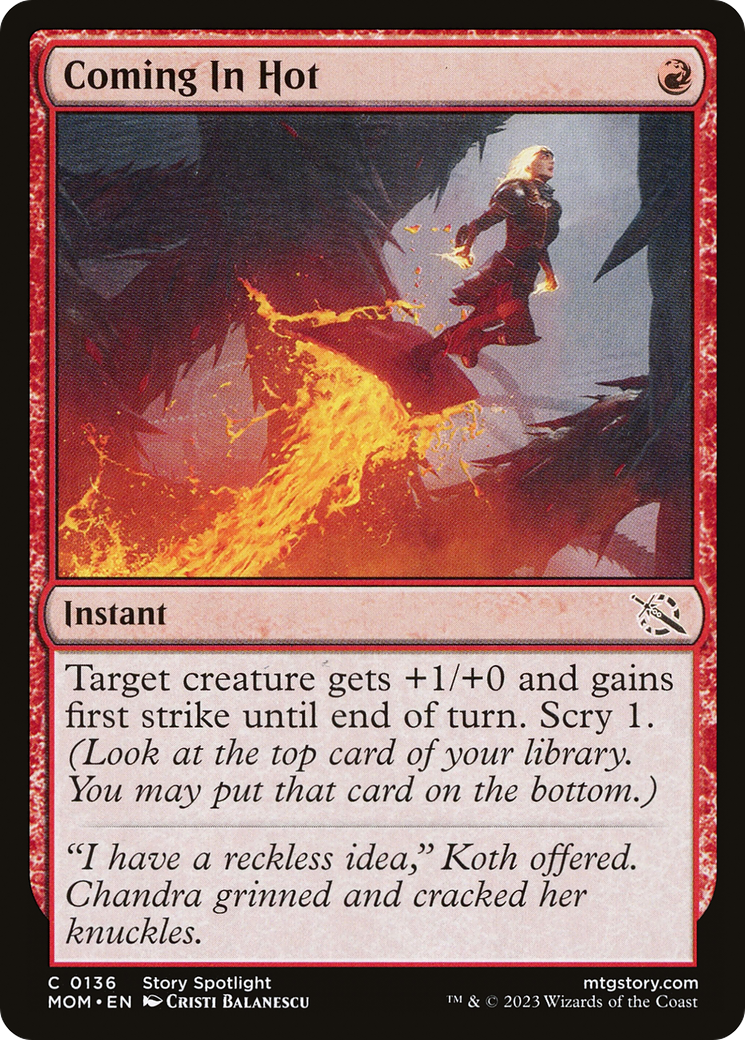 Coming In Hot (136) (MOM)