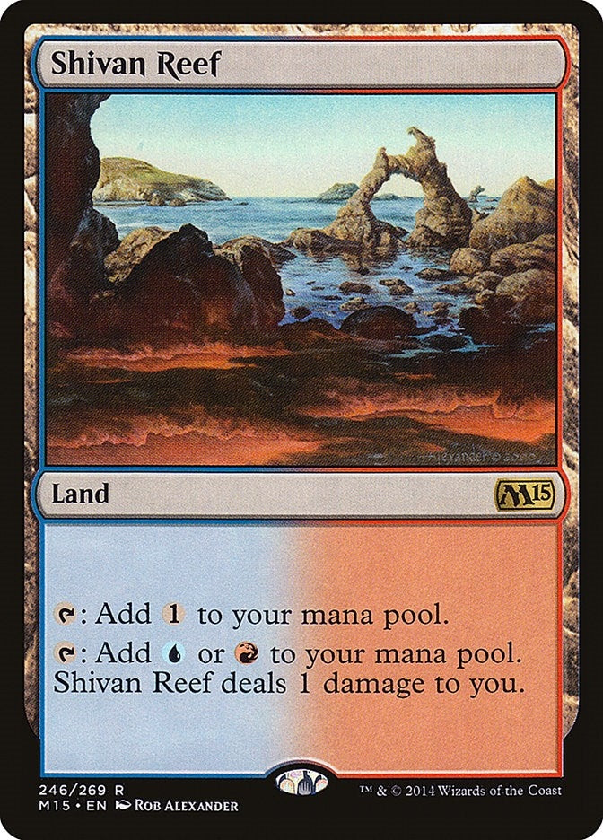 Image for Shivan Reef (246) (M15) - Magic: The Gathering