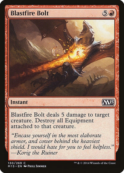 Blastfire Bolt (130) (M15)