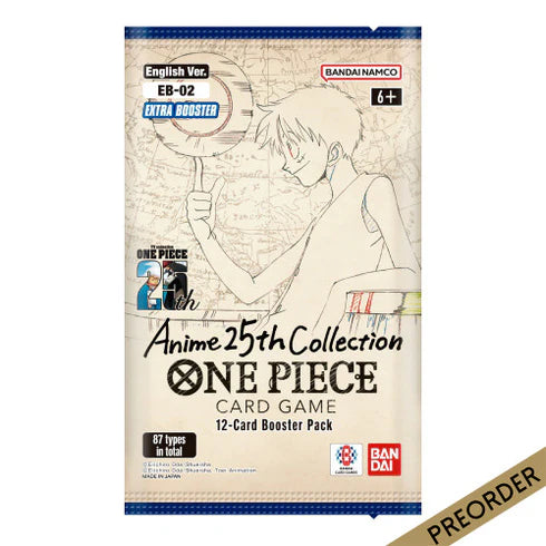 One Piece TCG: Extra Booster Anime 25th Collection Booster Pack [EB-02]