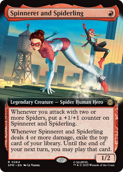 Spinneret and Spiderling (Extended Art) [Marvel's Spider-Man]