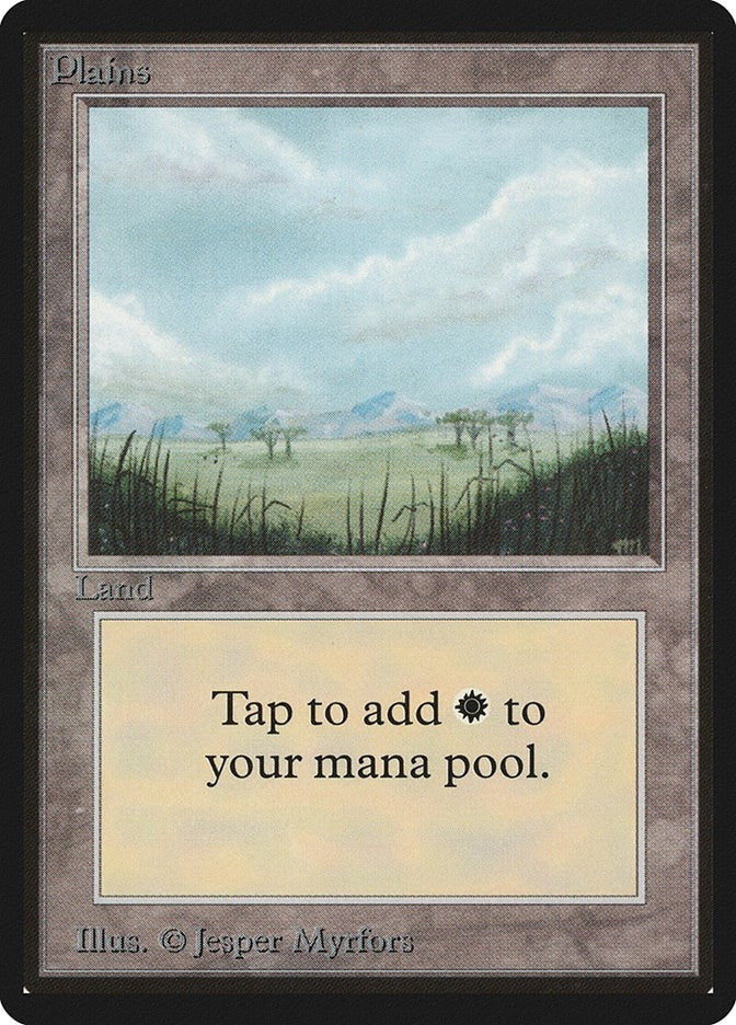 Image for Plains (B) (LEB) - Magic: The Gathering