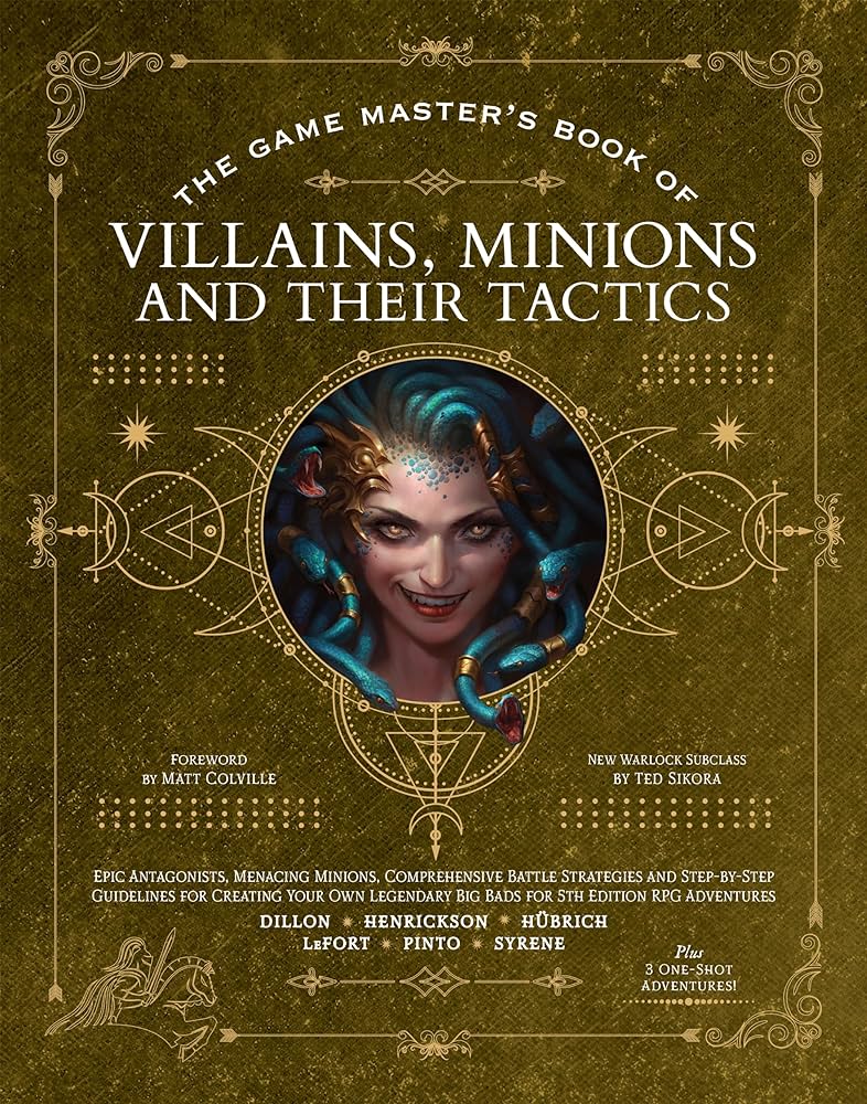 The Game Master's Book of Villians Minions and Tactics