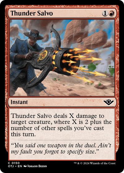 Thunder Salvo (150) (OTJ)