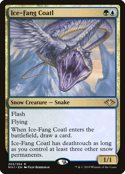 Ice-Fang Coatl (203) (MH1)