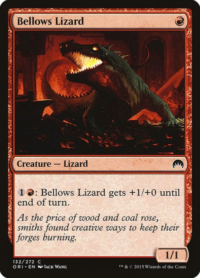 Bellows Lizard (132) (ORI)