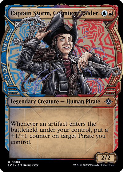 Captain Storm, Cosmium Raider (Showcase) (303) (LCI)