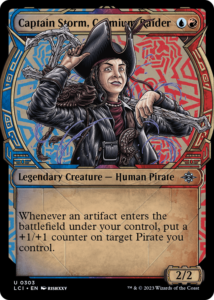 Captain Storm, Cosmium Raider (Showcase) (303) (LCI)