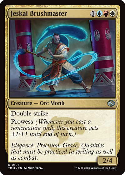 Jeskai Brushmaster (195) (TDM)