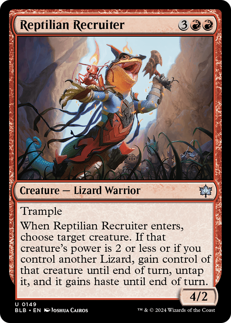 Reptilian Recruiter (149) (BLB)