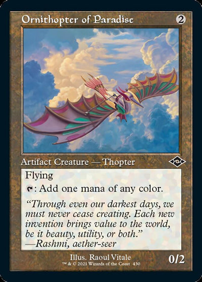 Ornithopter of Paradise (Retro Frame) (430) (MH2)