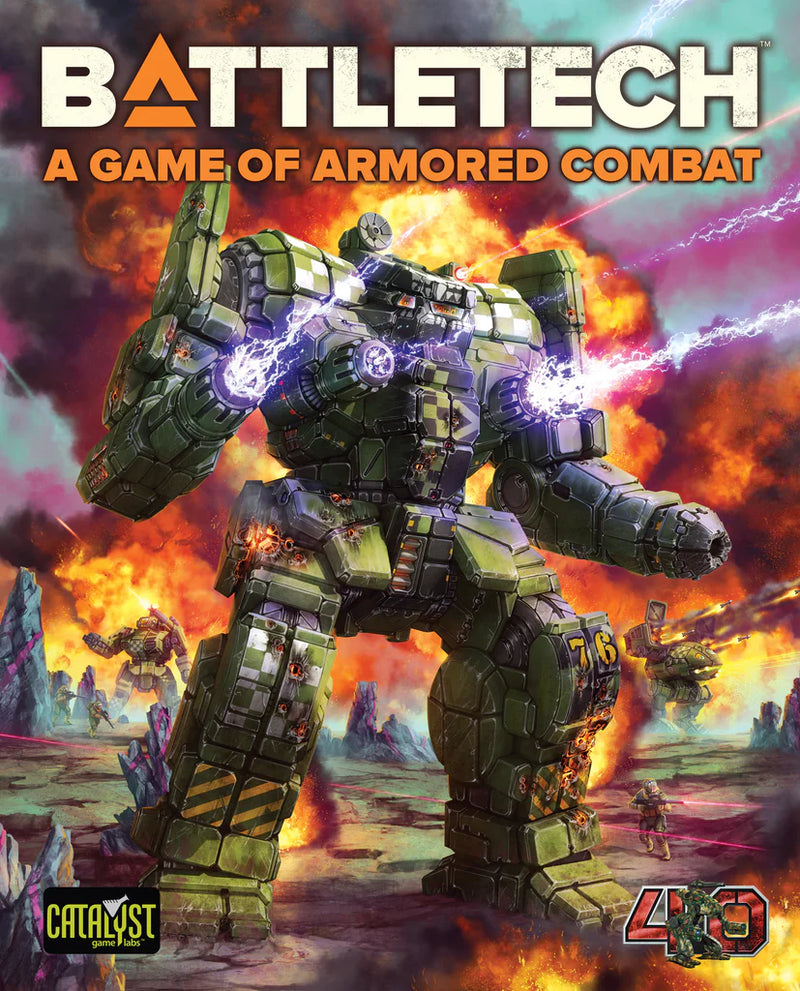 BattleTech A Game of Armored Combat 40th Anniversary