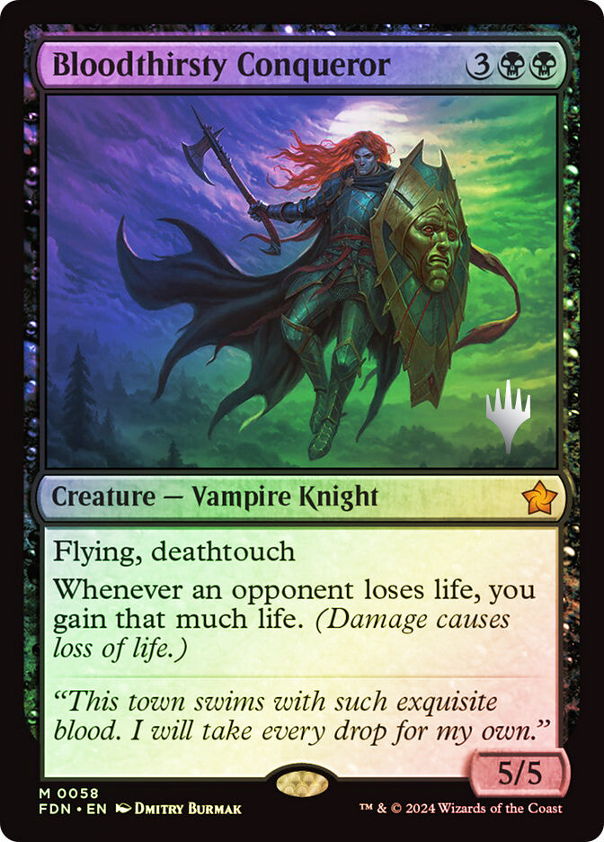 Bloodthirsty Conqueror [Edge of Eternities Promo Pack]