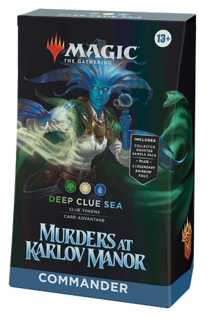 Murders at Karlov Manor Deep Clue Sea Commander Deck