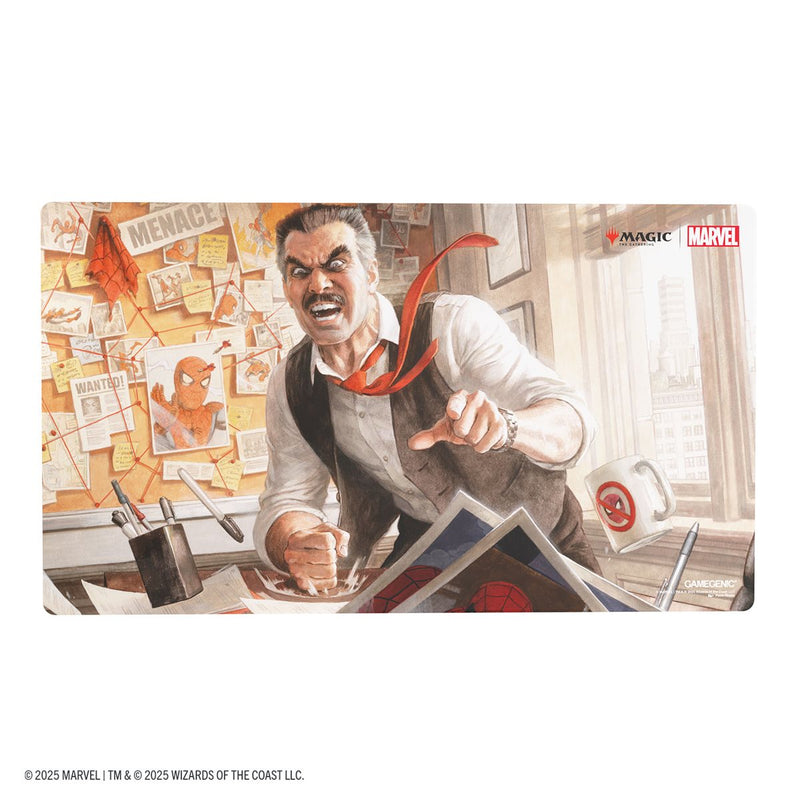 Playmat: Stitched: Magic: Marvel's Spider-Man: J. Jonah Jameson