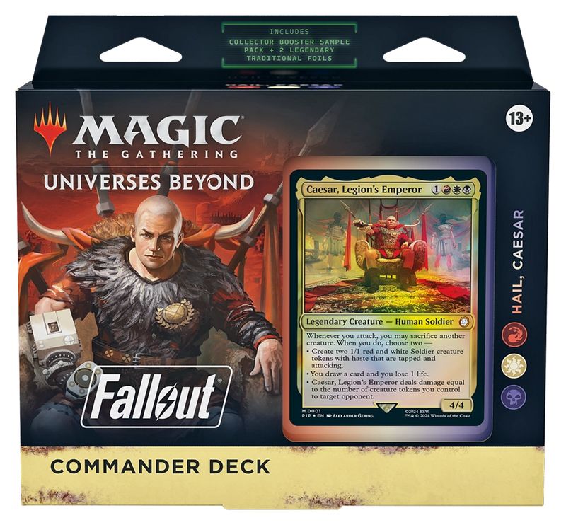 Fallout Hail, Caesar Commander Deck