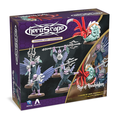Heroscape: Krakenling & Gelryie Vanguards Common Army Expansion