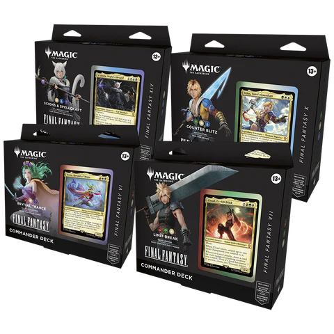 Final Fantasy - Set of 4 Commander Decks