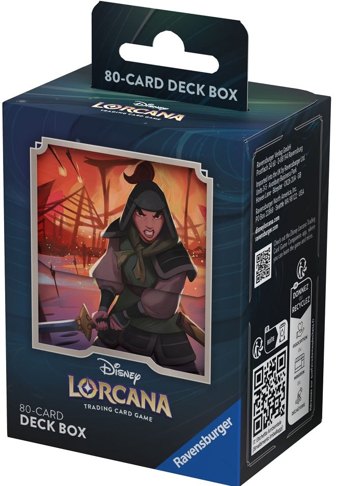 Disney Lorcana: Mulan Deck Box