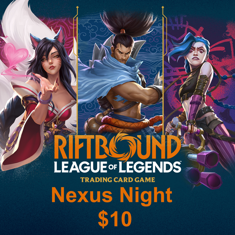 Ticket: Riftbound: Nexus Nights - 15 Nov 2025 at 07:00 PM
