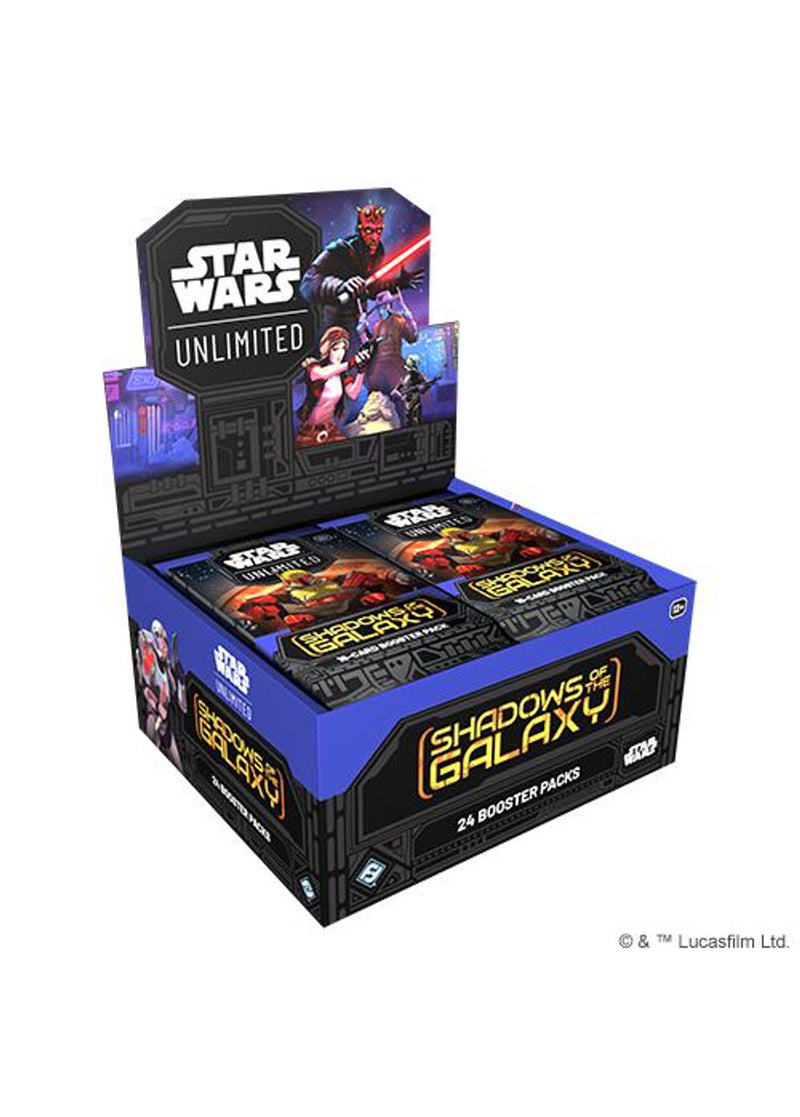 Star Wars Unlimited Shadows of the Galaxy Booster Box