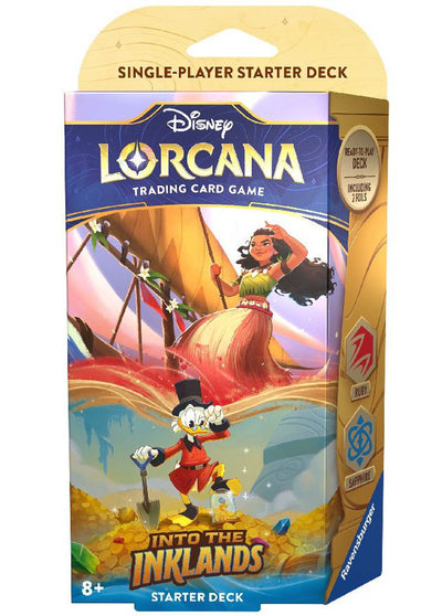 Disney Lorcana - Into the Inklands Starter Sapphire and Ruby