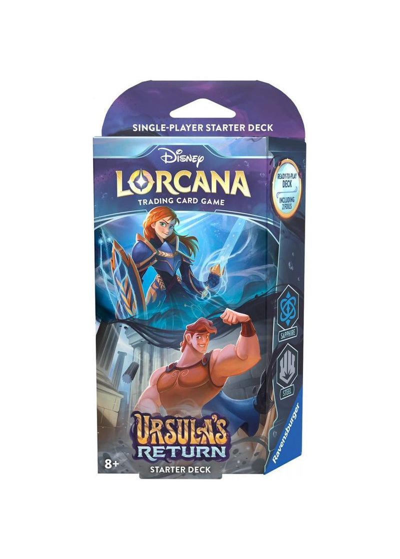 Disney Lorcana - Ursula's Return Starter (Sapphire and Steel)