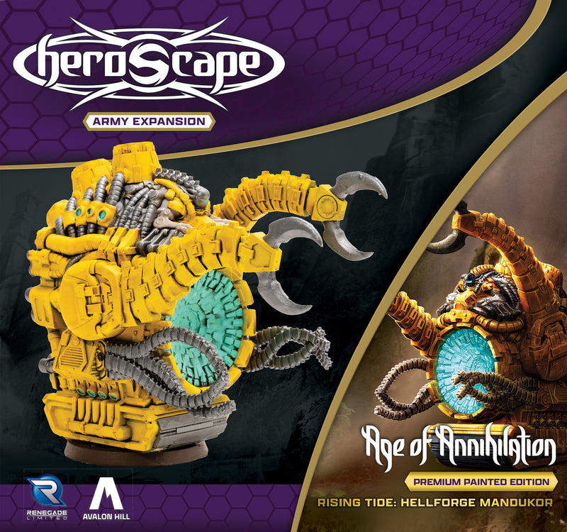 Heroscape: Rising Tide Hellforge Mandukor Army Expansion