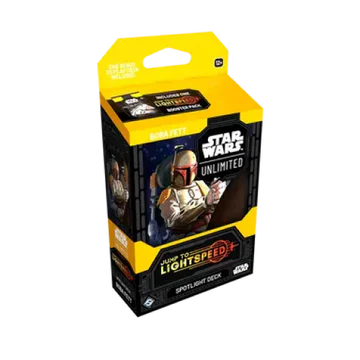 Star Wars Unlimited Jump to Lightspeed Boba Fett Spotlight Deck