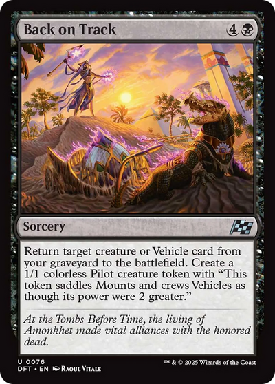 Back on Track (76) (DFT)