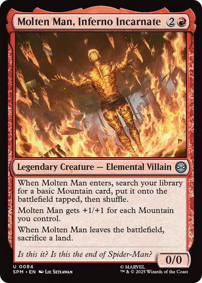 Molten Man, Inferno Incarnate (84) (SPM)